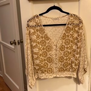 Mod goddess bohemian blouse